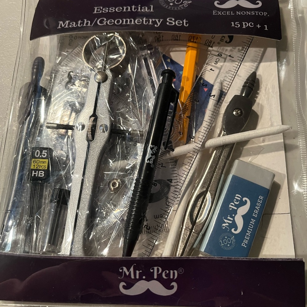 Mr. Pen Math Geometry Set - Picture 3 of 6